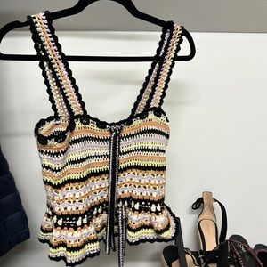 Ulla Johnson crochet top